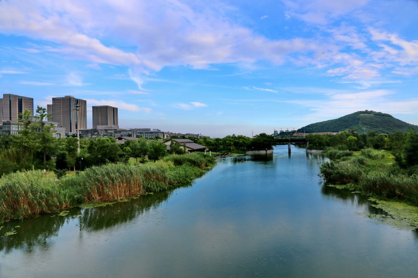 江苏无锡长广溪国家湿地公园风景图片(8张)