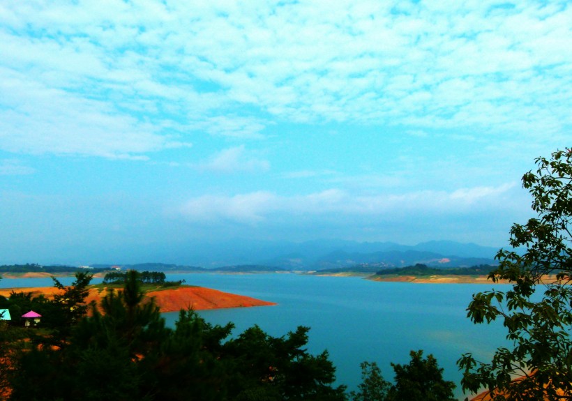 广西百色澄碧湖风景图片(18张)