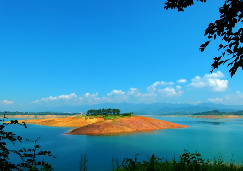 广西百色澄碧湖风景图片(18张)