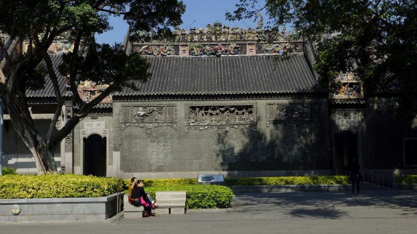 广东广州陈家祠风景图片(19张)