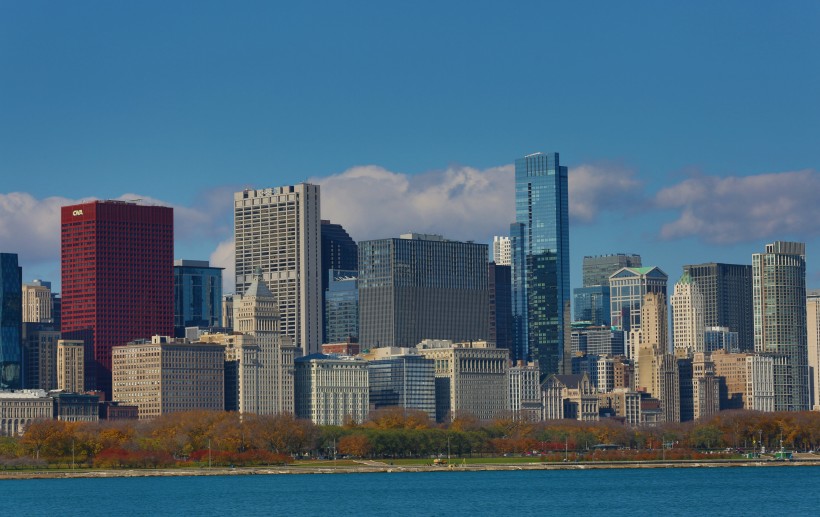 美国芝加哥城市风景图片(15张)