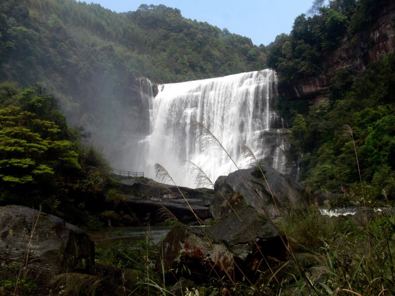 贵州赤水大瀑布风景图片(18张)