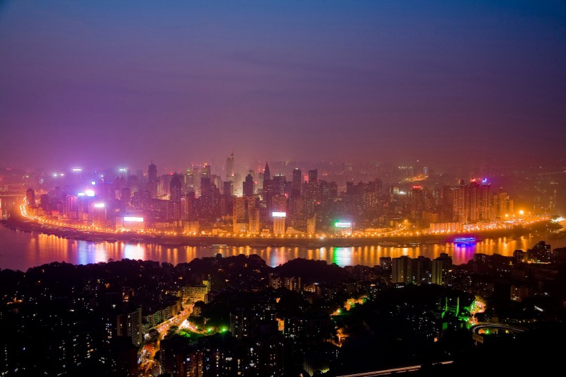 重庆繁华城市图片(23张)