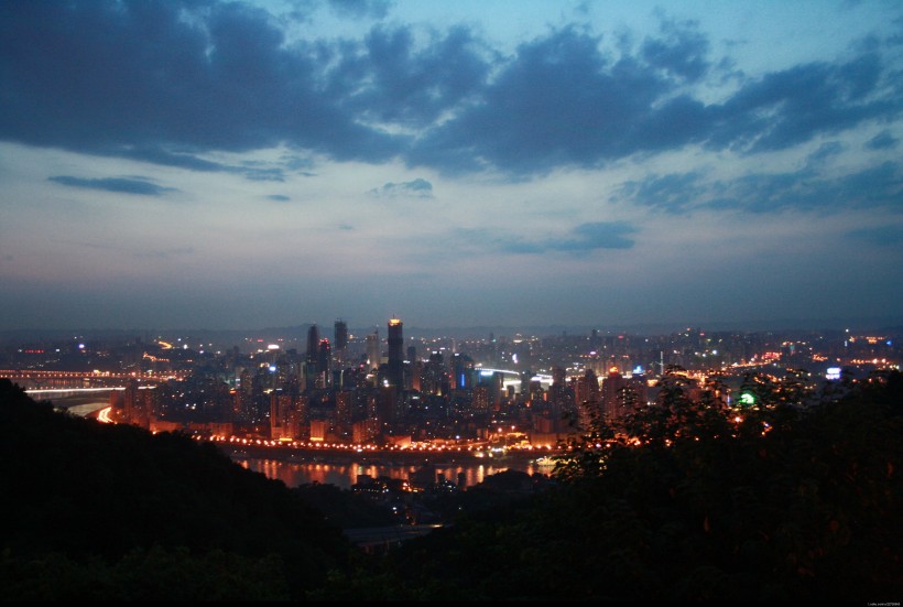 山城重庆璀璨夜景图片(16张)
