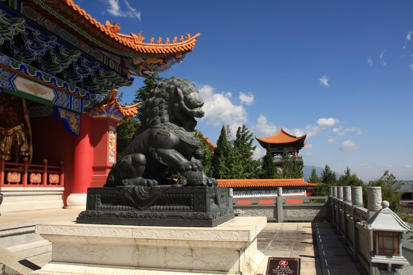 云南大理崇圣寺（三塔寺）风景图片(22张)