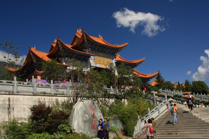 云南大理崇圣寺（三塔寺）风景图片(22张)