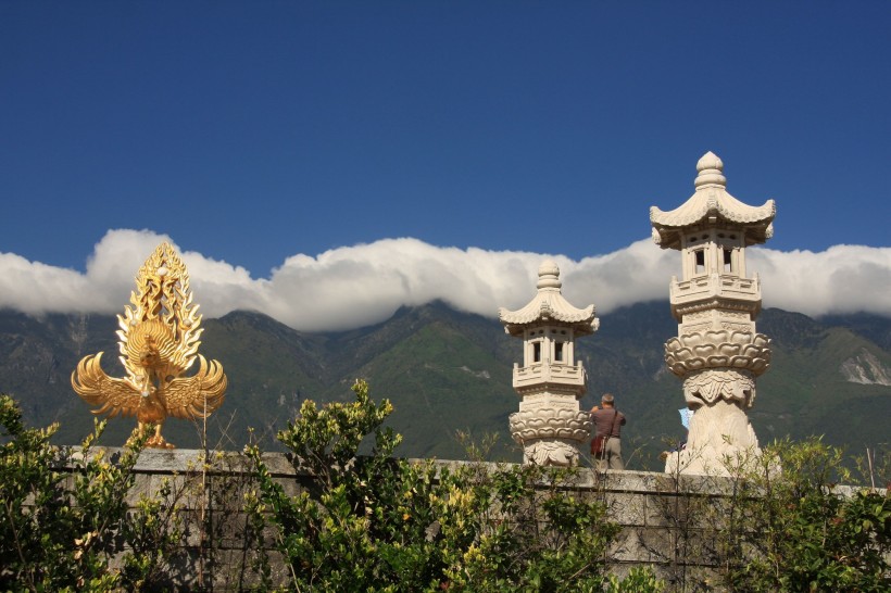 云南大理崇圣寺（三塔寺）风景图片(22张)