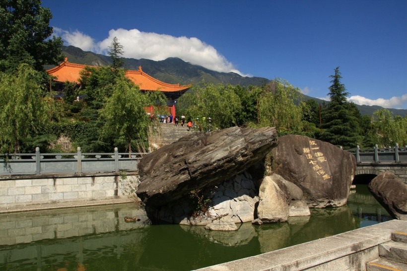 云南大理崇圣寺（三塔寺）风景图片(22张)