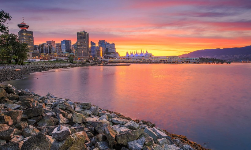 加拿大温哥华码头风景图片(10张)