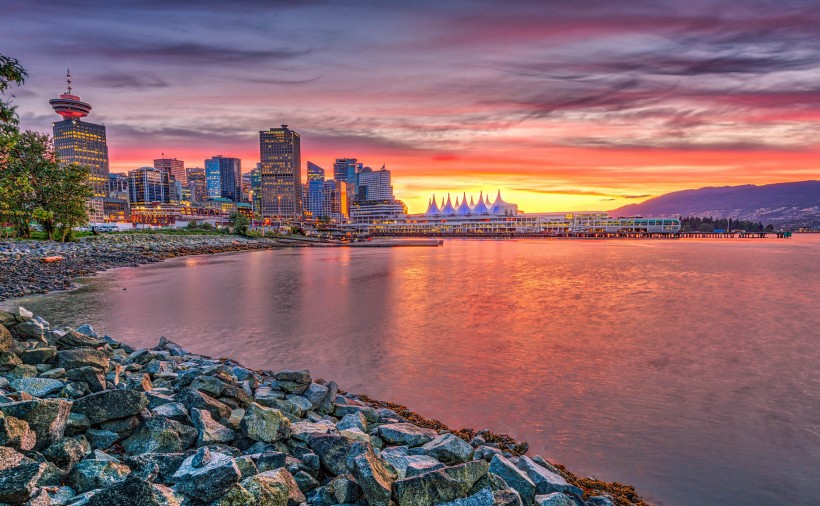 加拿大温哥华码头风景图片(10张)