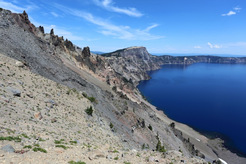 美国火山口湖风景图片(15张)