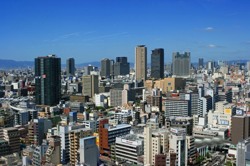 日本大阪风景图片(10张)