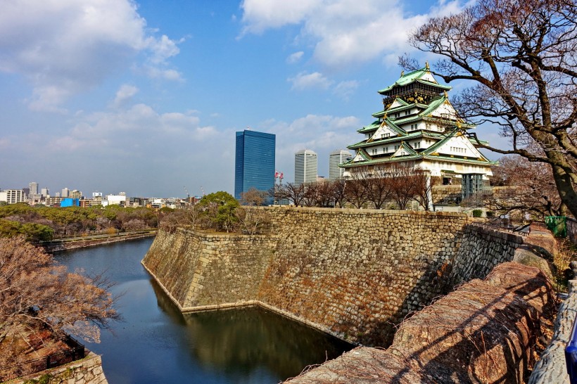 日本大阪石头城风景图片(23张)