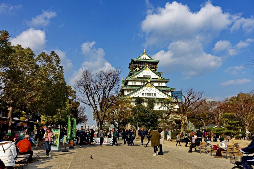 日本大阪石头城风景图片(23张)