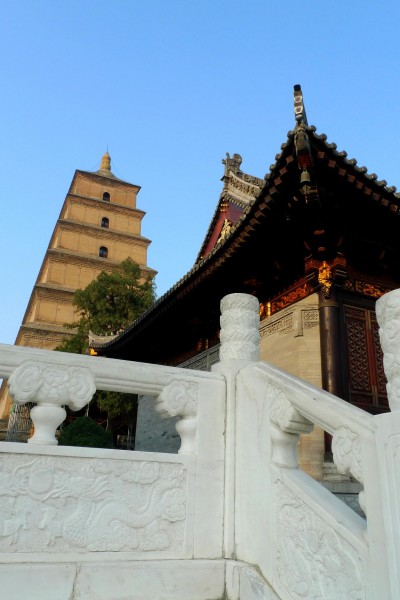 陕西西安大慈恩寺风景图片(10张)