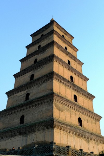 陕西西安大慈恩寺风景图片(10张)