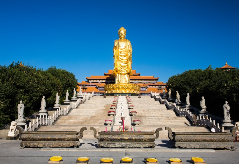 新疆红光山大佛寺风景图片(23张)