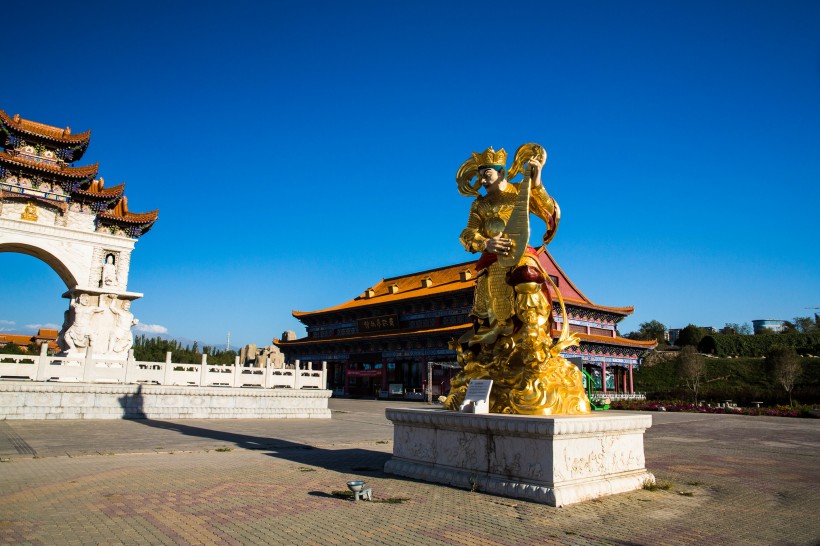 甘肃张掖大佛寺风景图片(10张)