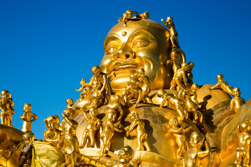 新疆红光山大佛寺风景图片(23张)