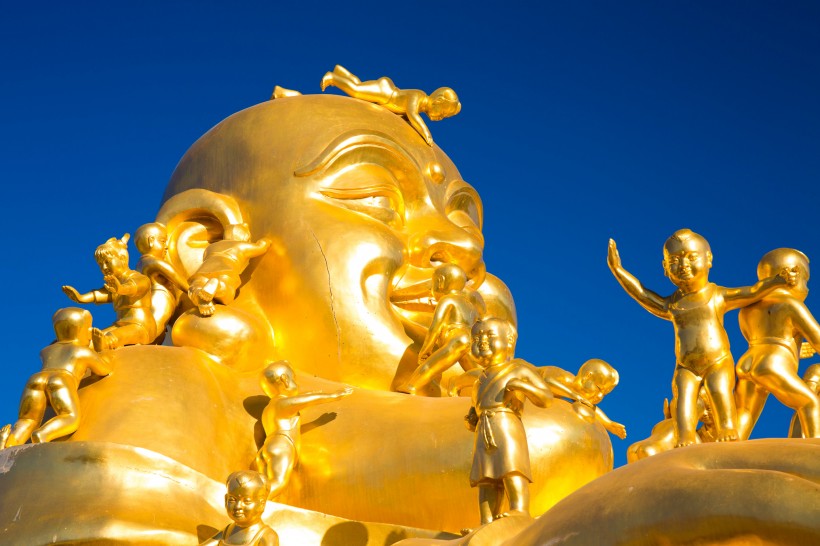新疆红光山大佛寺风景图片(23张)