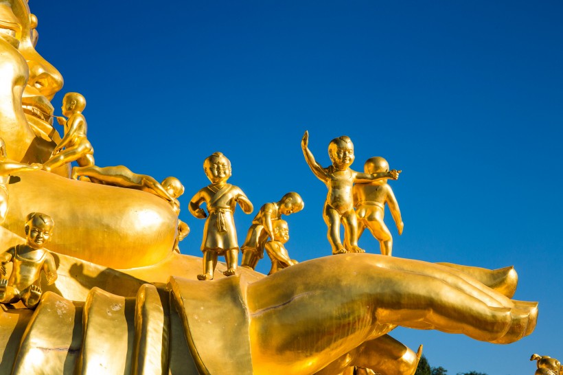 新疆红光山大佛寺风景图片(23张)