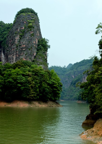 福建三明大金湖风景图片(7张)