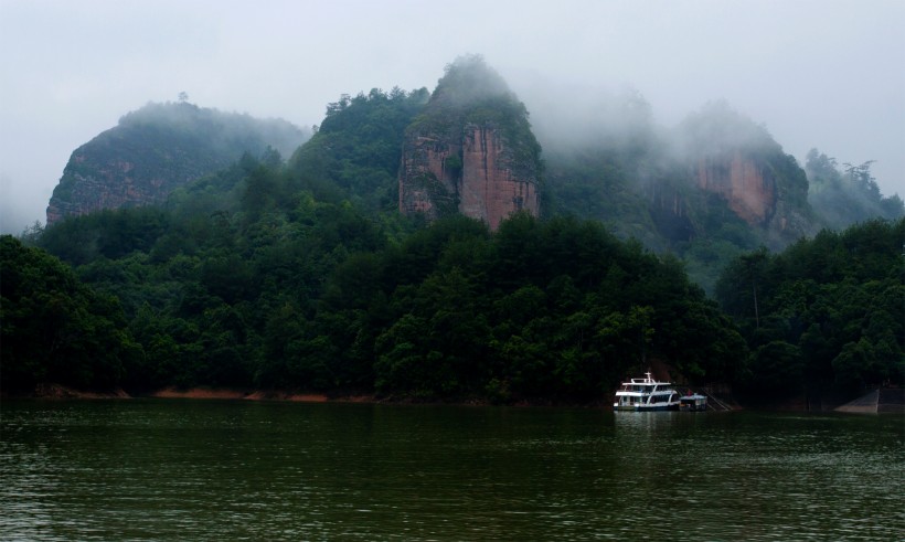 福建三明大金湖风景图片(7张)