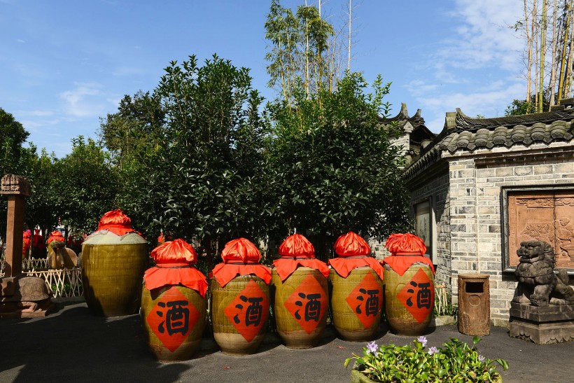 四川成都邛崃大梁酒庄（中国酒村）风景图片(17张)