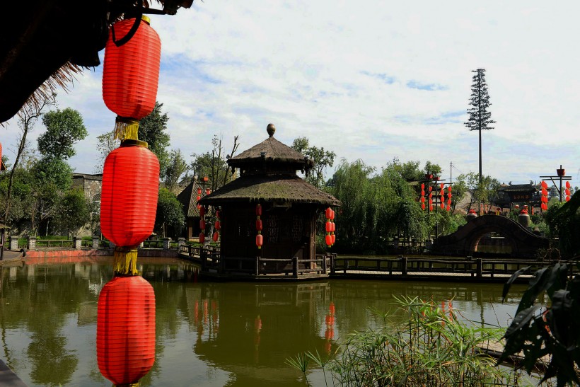 四川成都邛崃大梁酒庄（中国酒村）风景图片(17张)