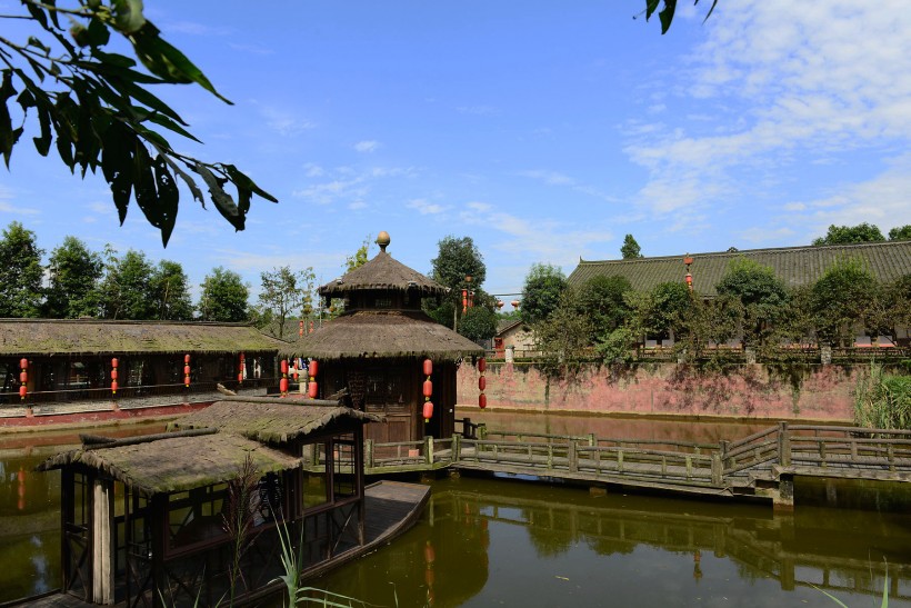 四川成都邛崃大梁酒庄（中国酒村）风景图片(17张)