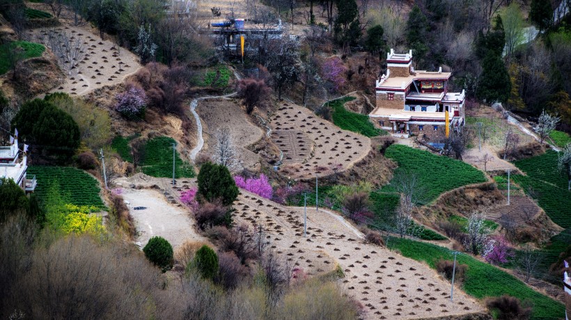 四川丹巴藏寨风景图片(13张)