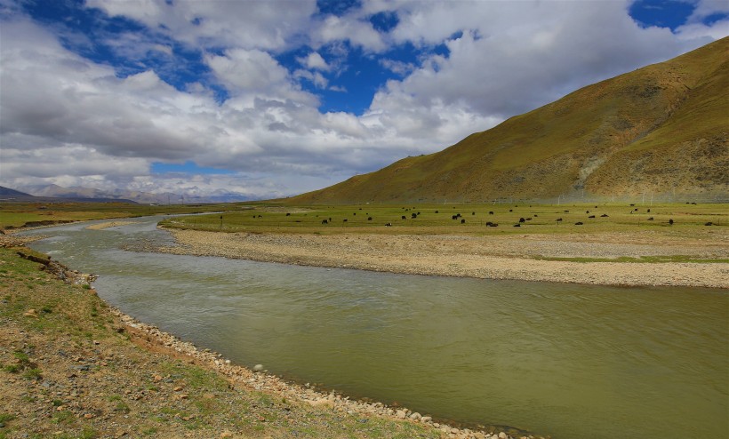 西藏当雄草原风景图片(16张)