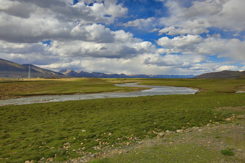 西藏当雄草原风景图片(16张)