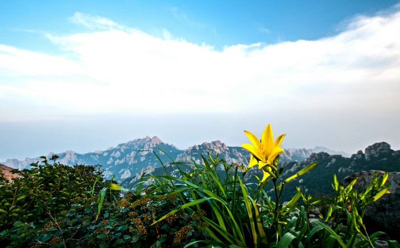 山东青岛崂山丹炉峰风景图片(10张)