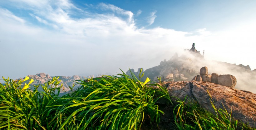 山东青岛崂山丹炉峰风景图片(10张)