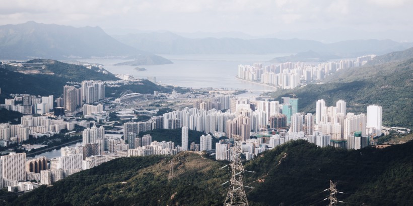 高楼大厦密集林立的香港图片(11张)