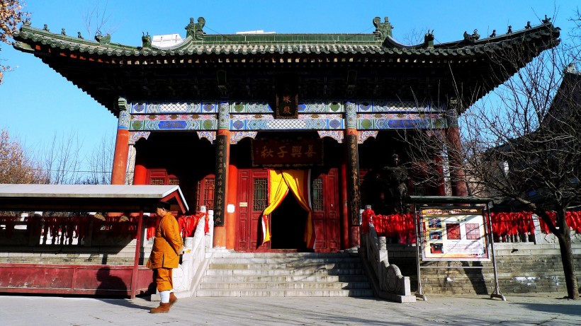 陕西西安大兴善寺风景图片(11张)