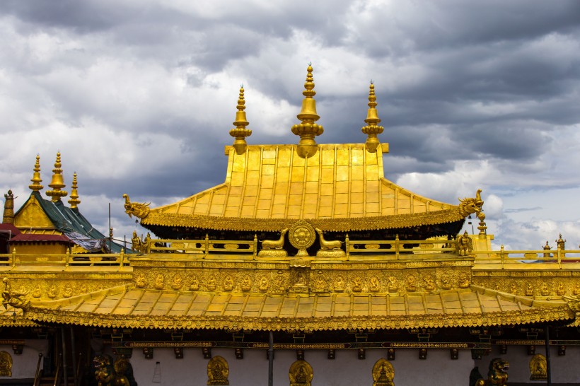 西藏大昭寺风景图片(17张)