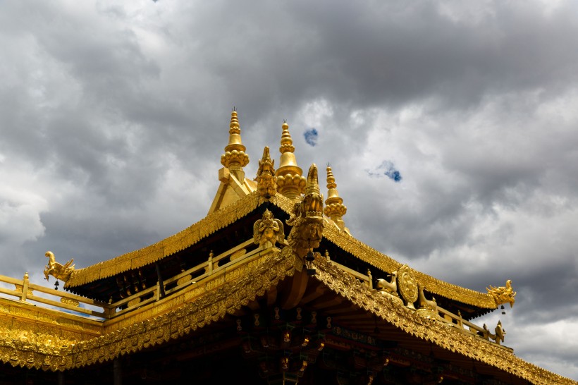 西藏大昭寺风景图片(17张)