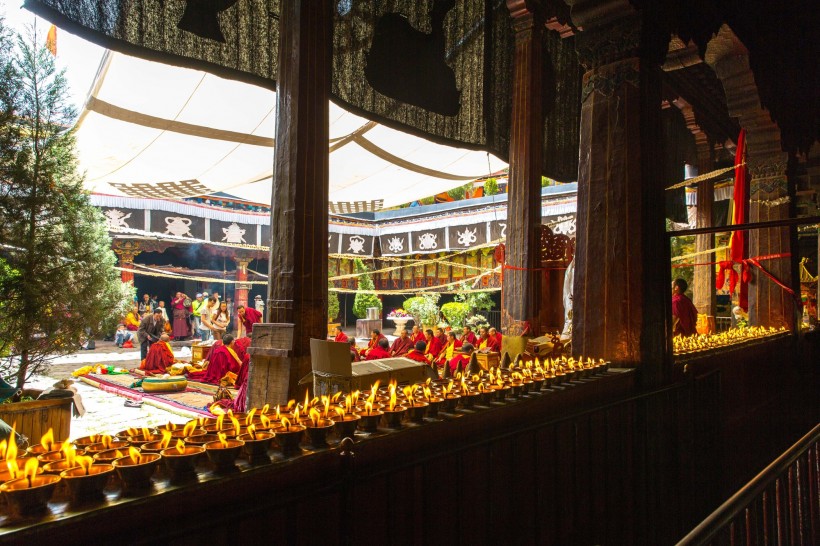 西藏大昭寺风景图片(17张)