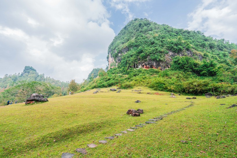 广西德保红枫森林公园风景图片(9张)