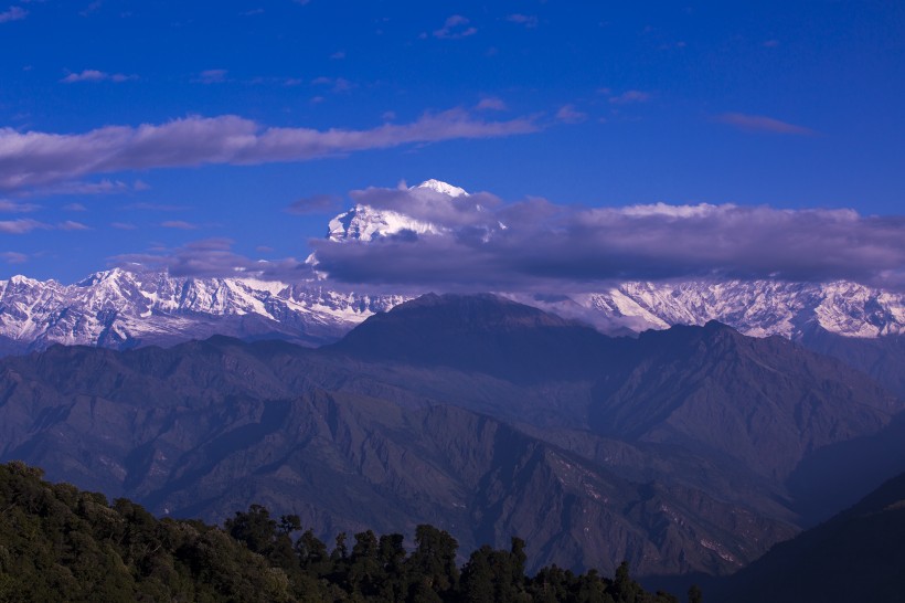 尼泊尔道拉吉里峰风景图片(11张)