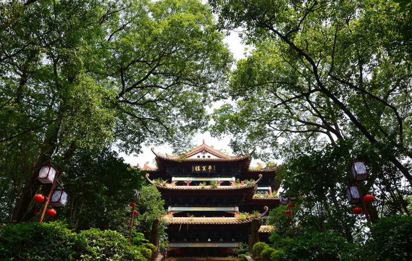 四川宜宾吊黄楼风景图片(6张)