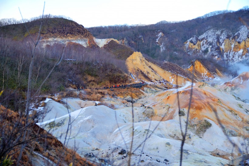 日本北海道地狱谷风景图片(12张)