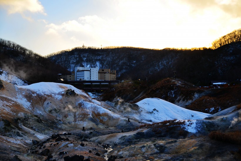 日本北海道地狱谷风景图片(12张)