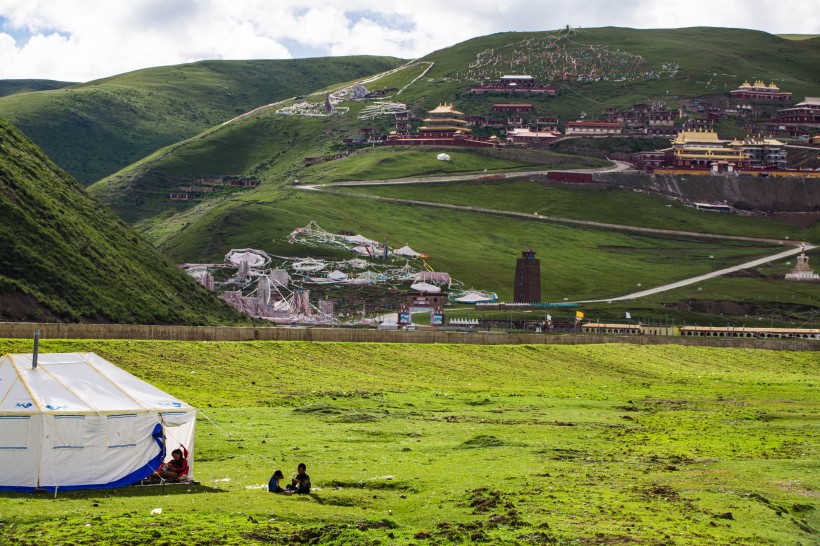 西藏东嘎寺风景图片(11张)