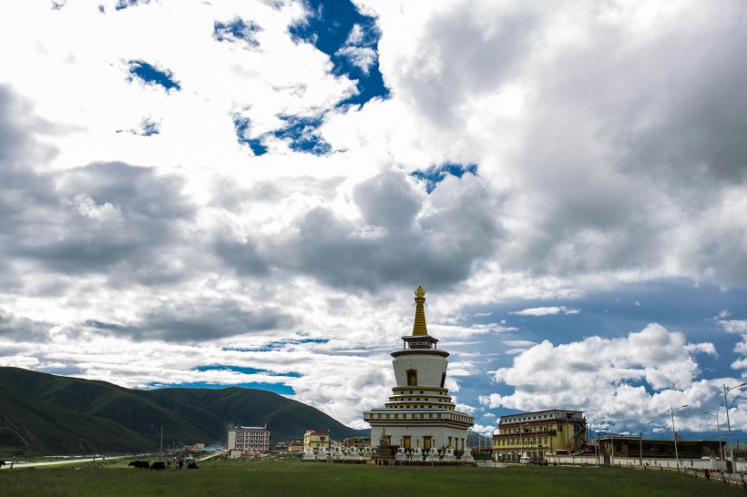 西藏东嘎寺风景图片(11张)