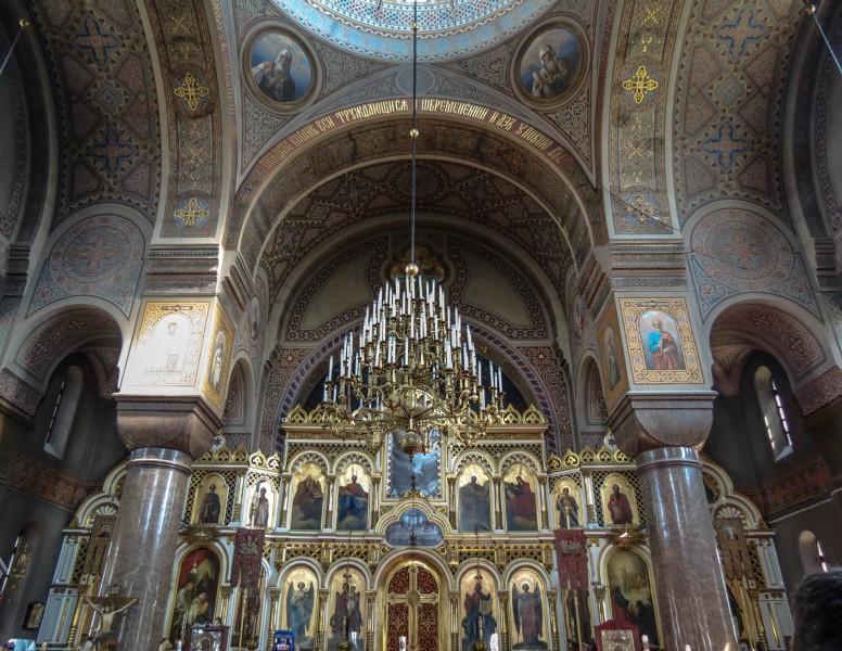 芬兰赫尔辛基乌斯别斯基东正教教堂建筑风景图片(9张)