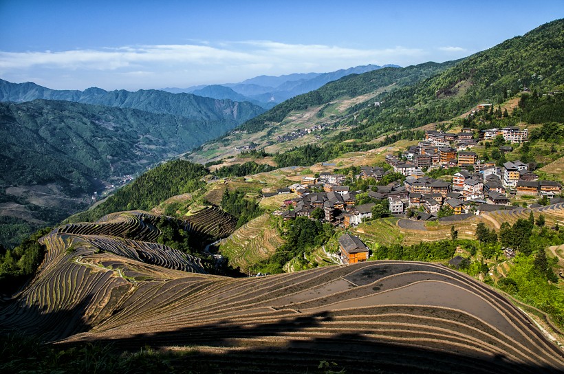 广西龙脊梯田风景图片(20张)