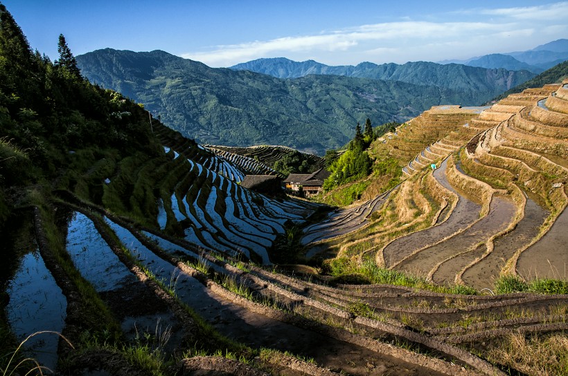 广西龙脊梯田风景图片(20张)